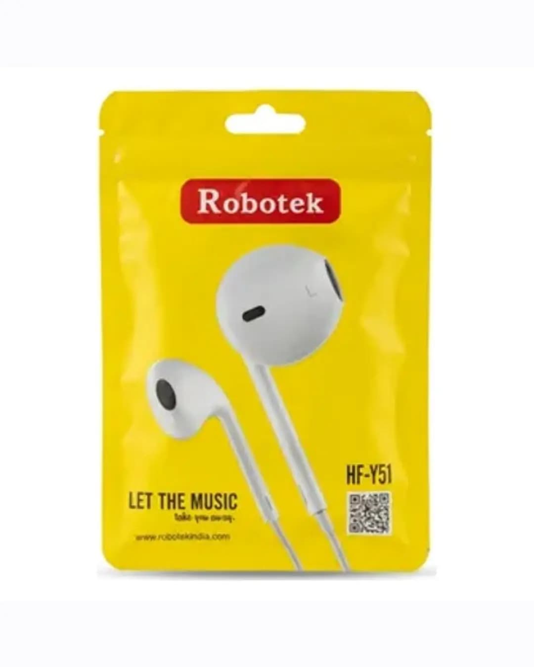 Robotek HF Y51 Wired Earphone