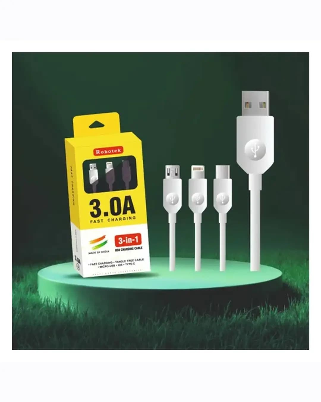 Robotek DC 3in1 Data Cable