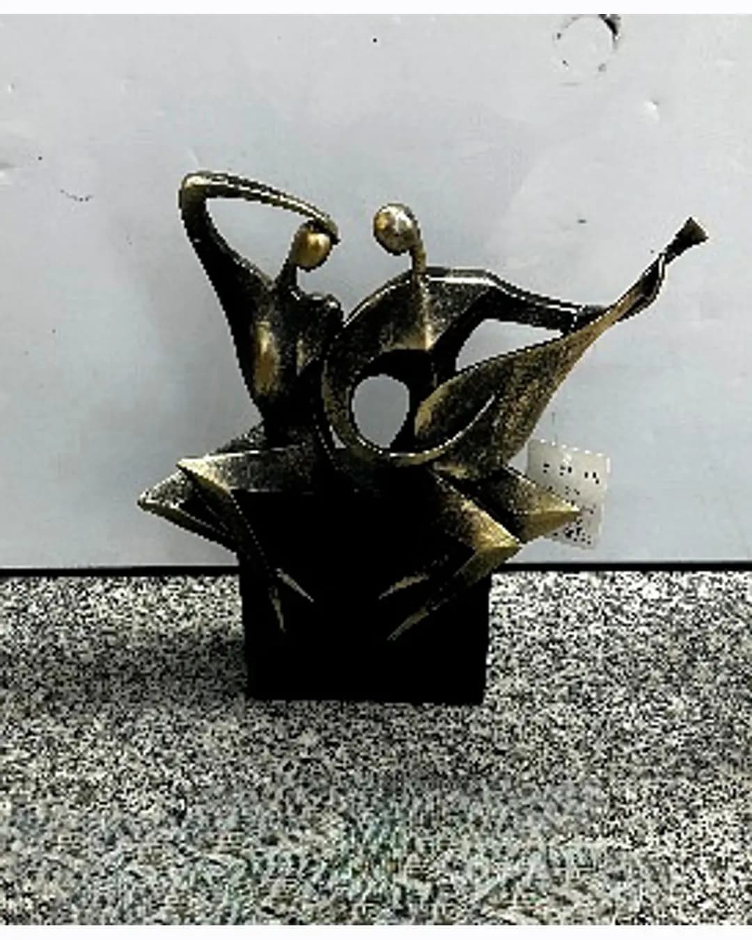 Abstract Couple Sculpture - Bronze (MM-1657)