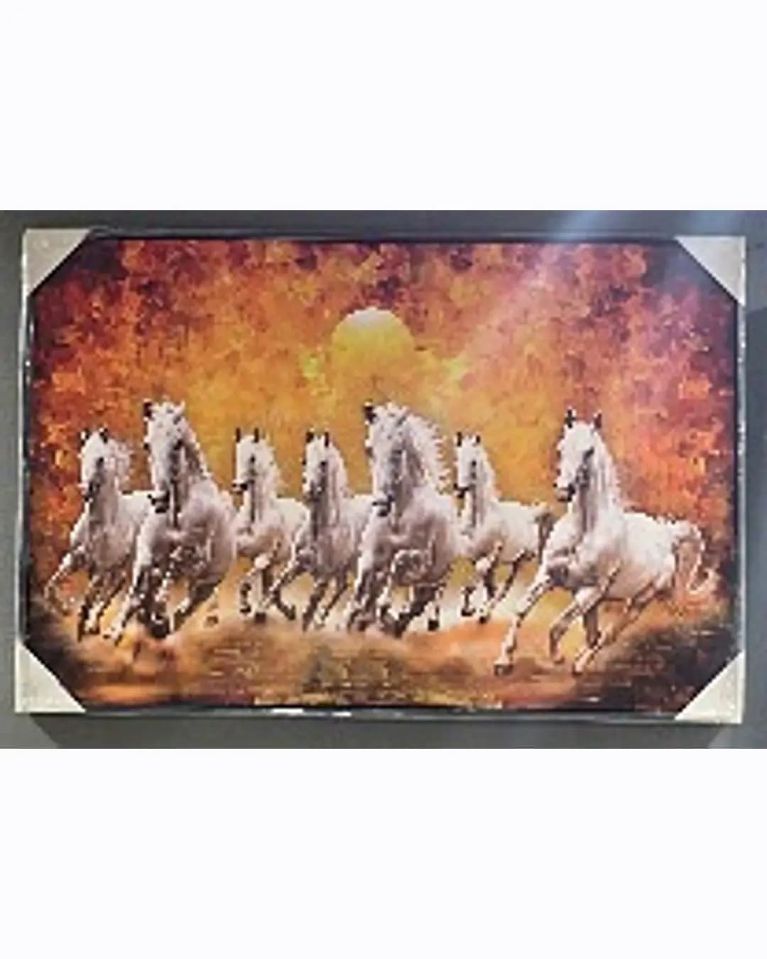 Seven Horses Wall Frame (MLB-1)