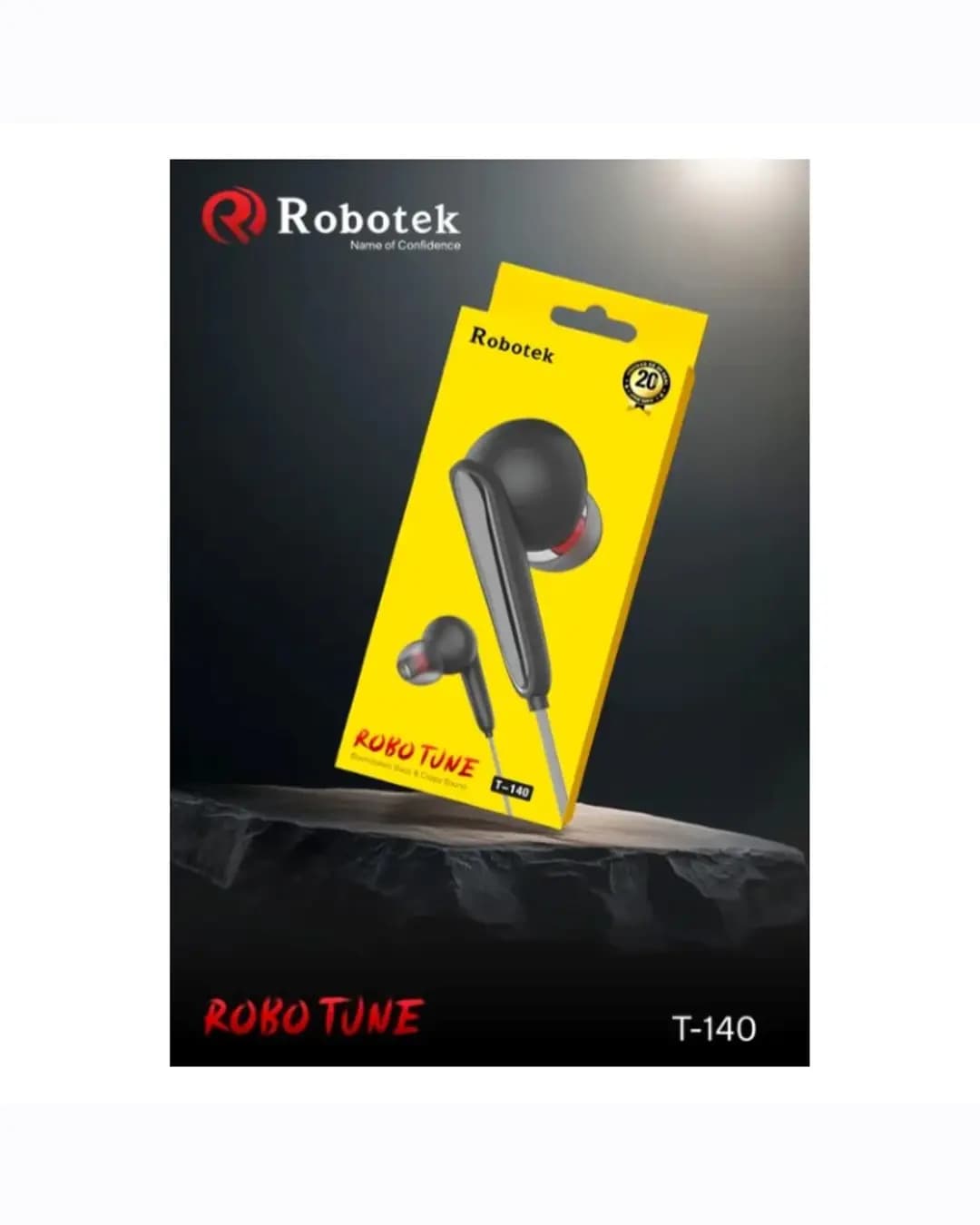 Robotek HF T140 Wired Earphone