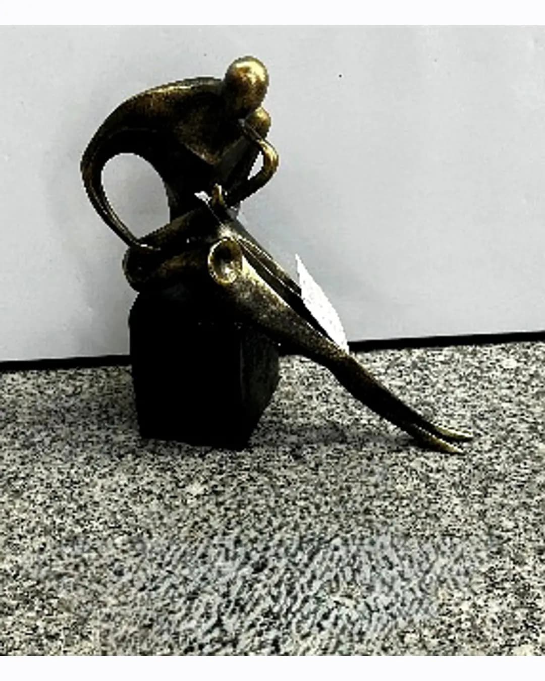 Abstract Figure Sculpture - Bronze