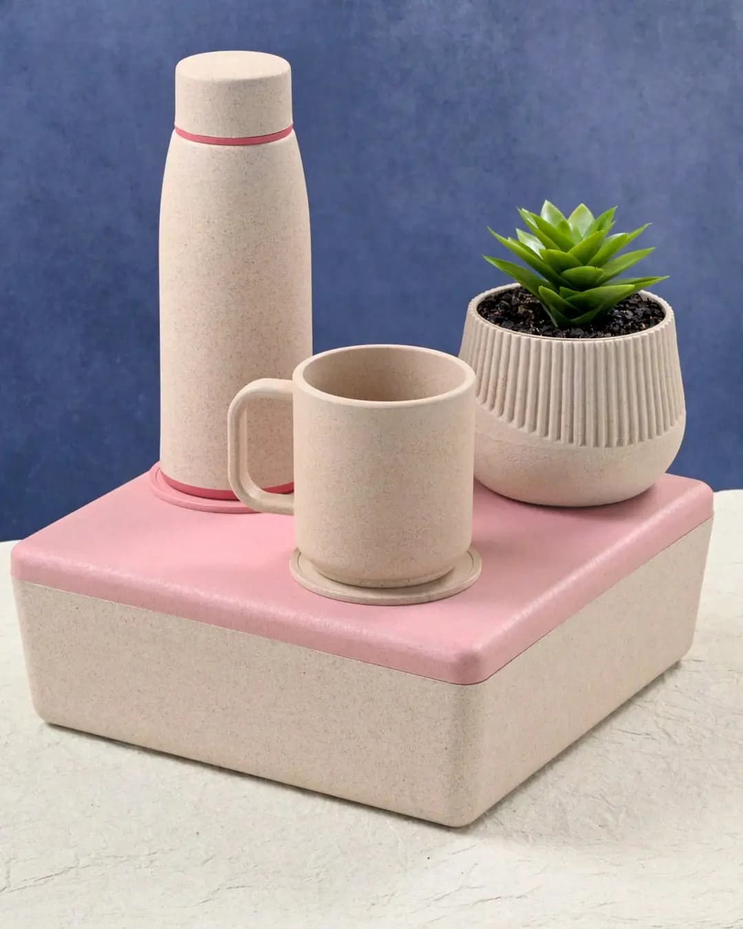 EHA Hexa Gift Box HAFJ01 – Motiva Bottle, Oreo Planter, Java Mug & Coasters