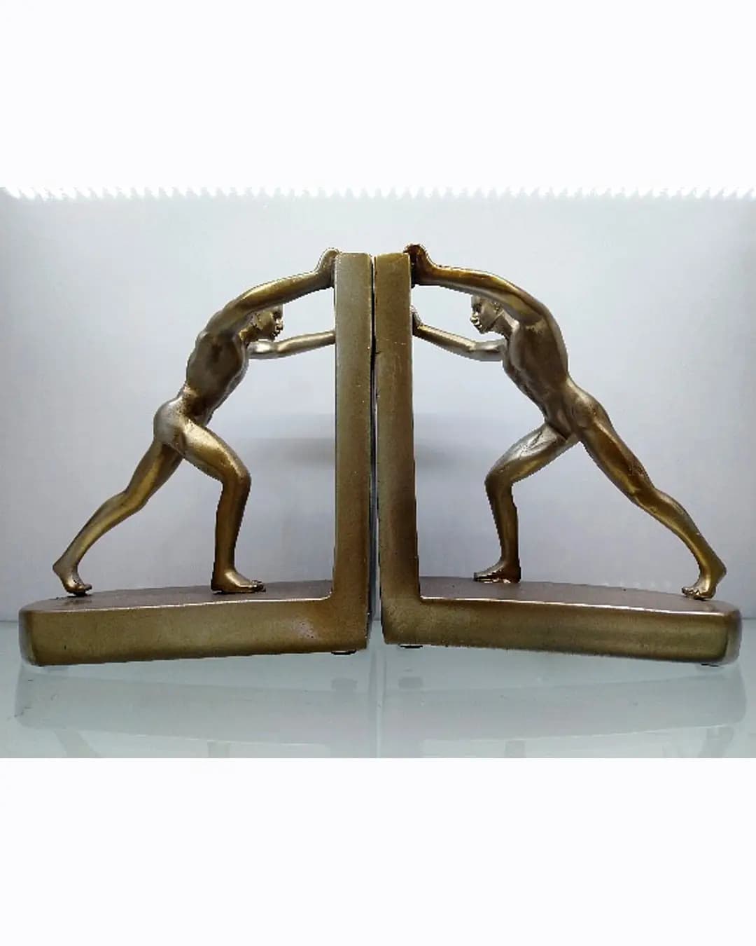 Strongman Bookend Set