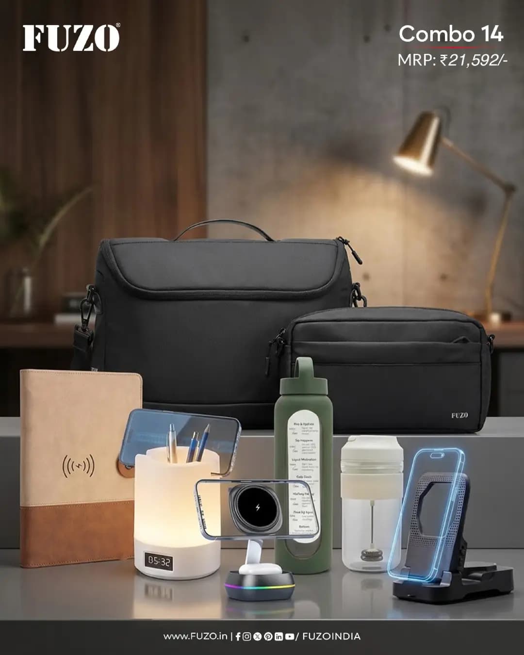 Fuzo Combo 14 (8in1) Nudge + Trinity + Flux + Vector + Brewster + Stash + Nyx + Nimble
