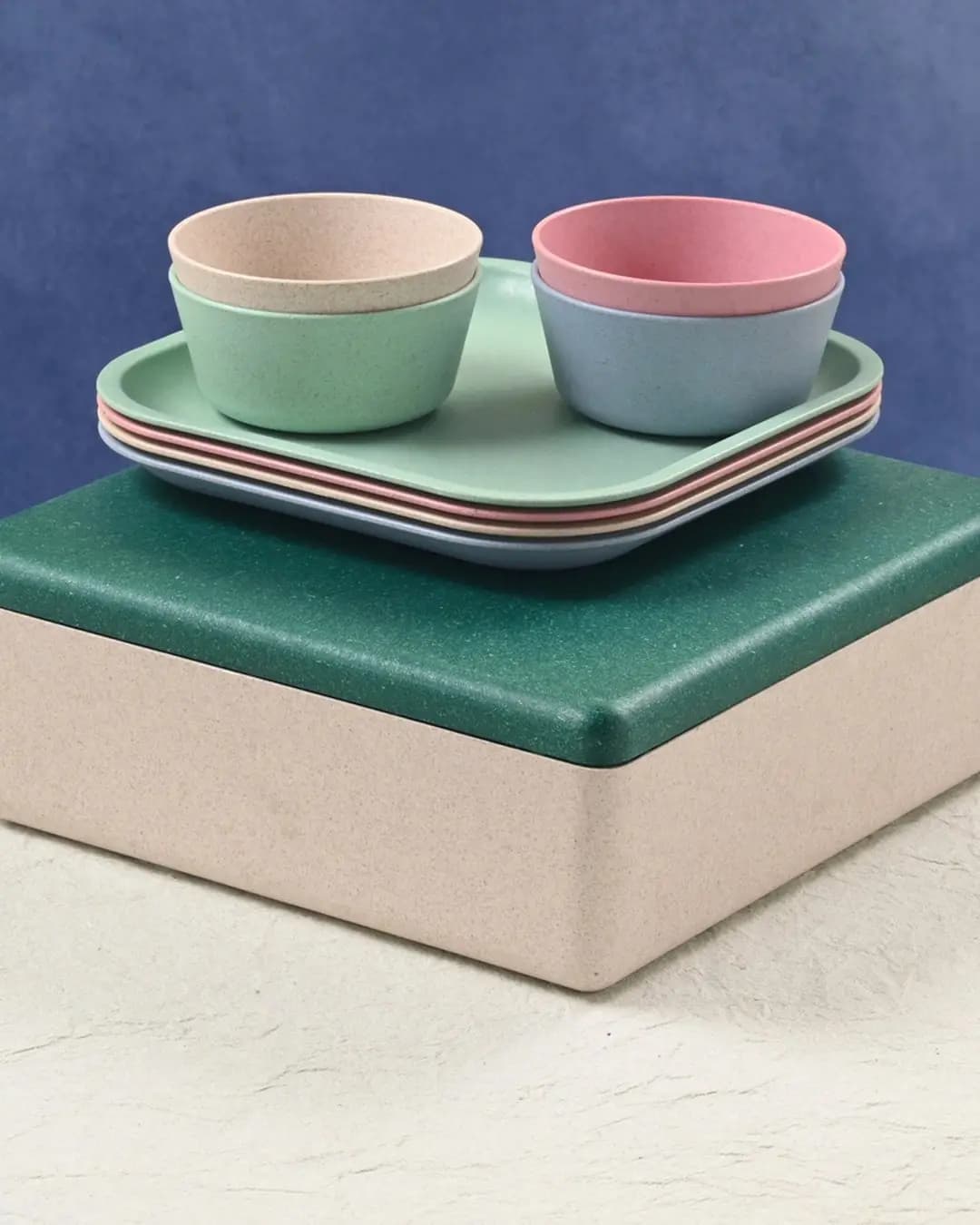 EHA Hexa Gift Box HNO006 – 4 Snack Plates & 4 Curry Bowls