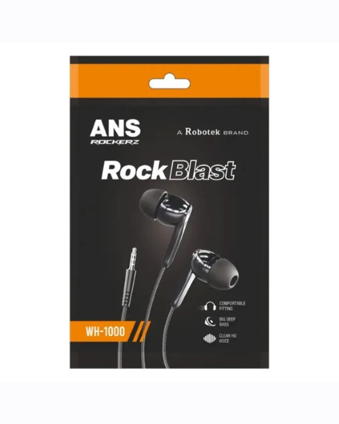 ANS HF 1000 Wired Earphone by Robotek
