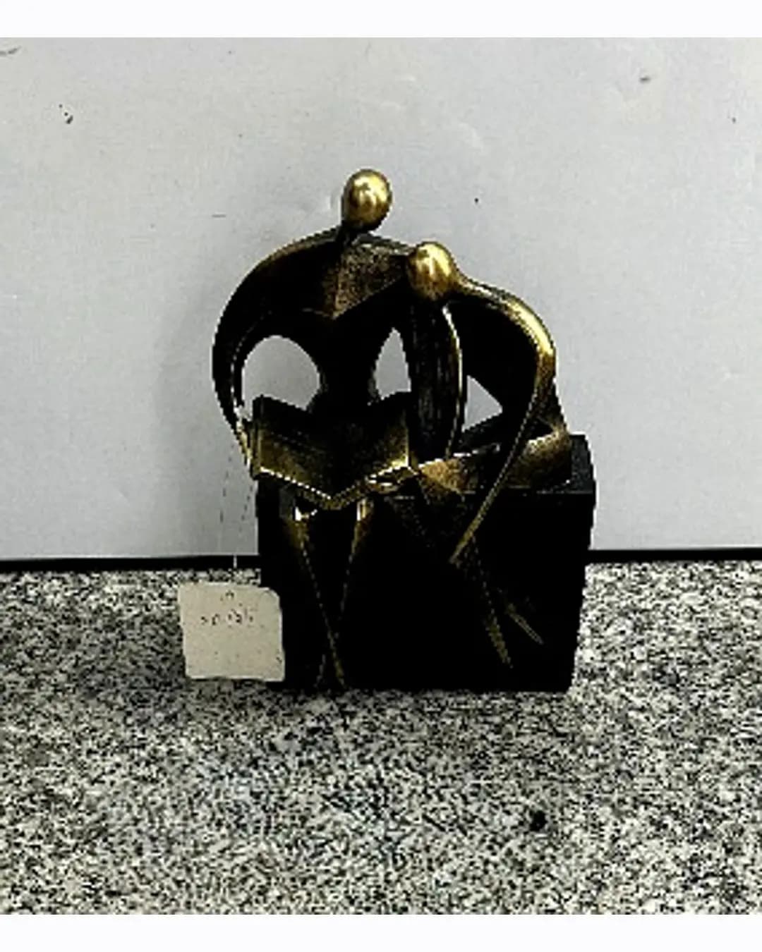 Abstract Couple Sculpture - Bronze (MM-1656)