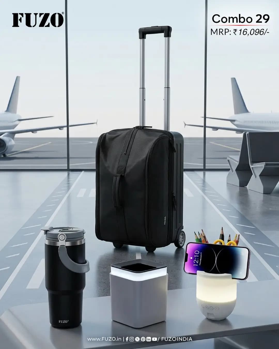 Fuzo Combo 29 (4in1) Thanos + Elevate + Slumber 2.0 + Commuter 3.0
