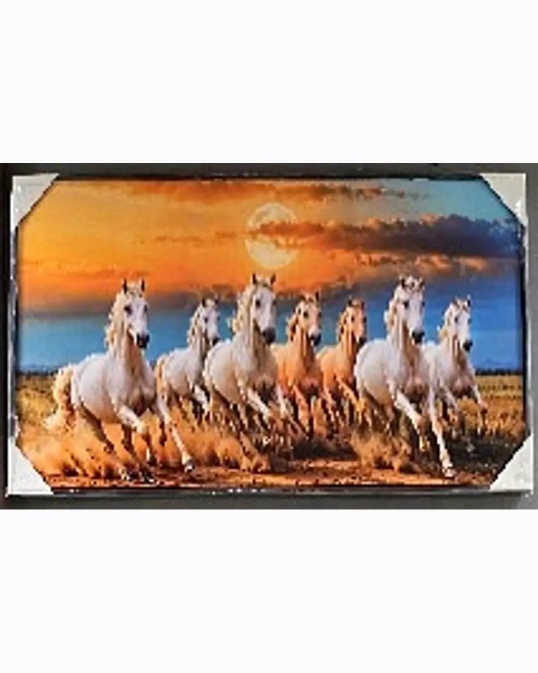 Seven Horses Wall Frame (MLB-3)