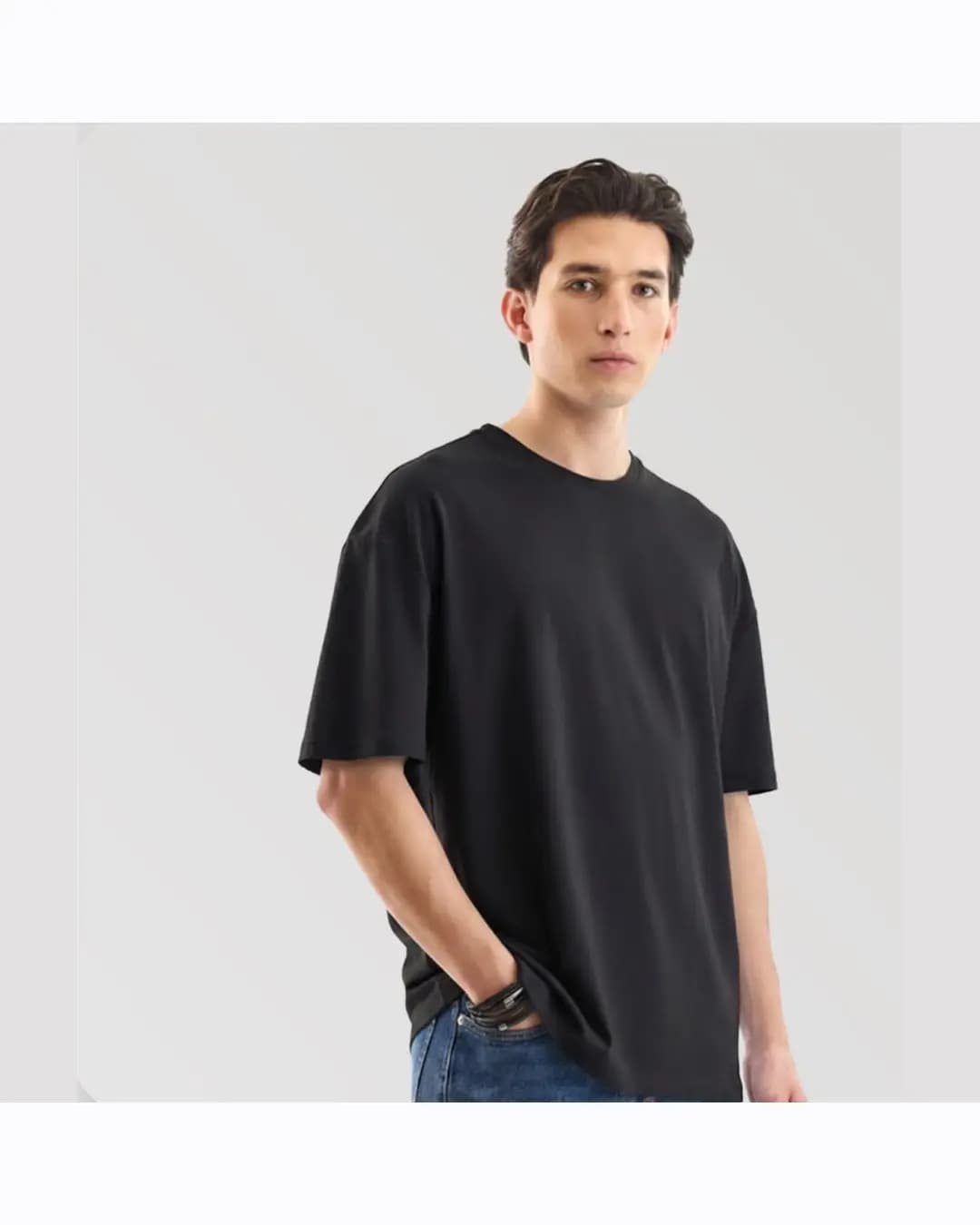 Snitch Oversized Fit Round Neck T-Shirt