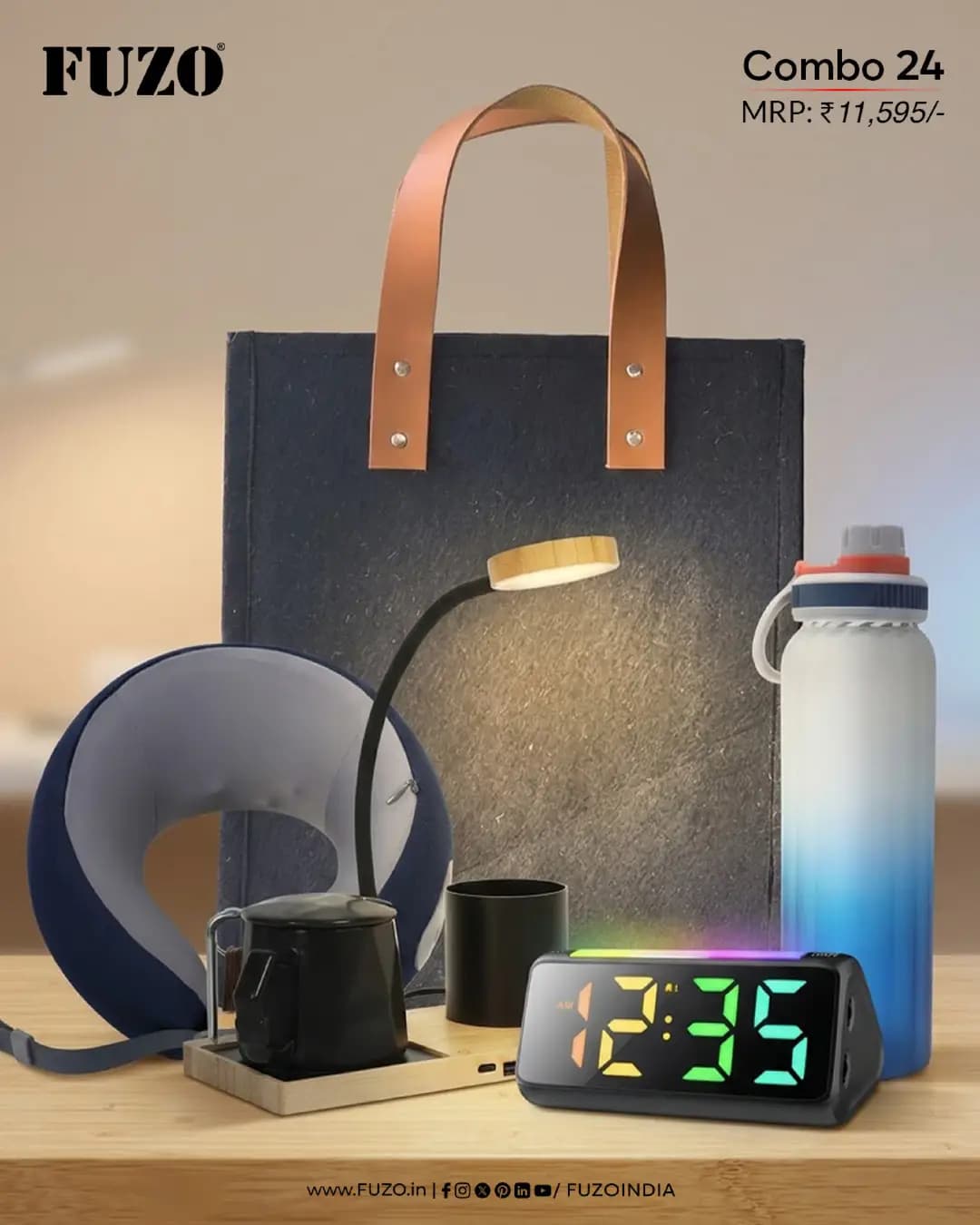 Fuzo Combo 24 (4in1) Casa + Auburn + Kollar + Gaze
