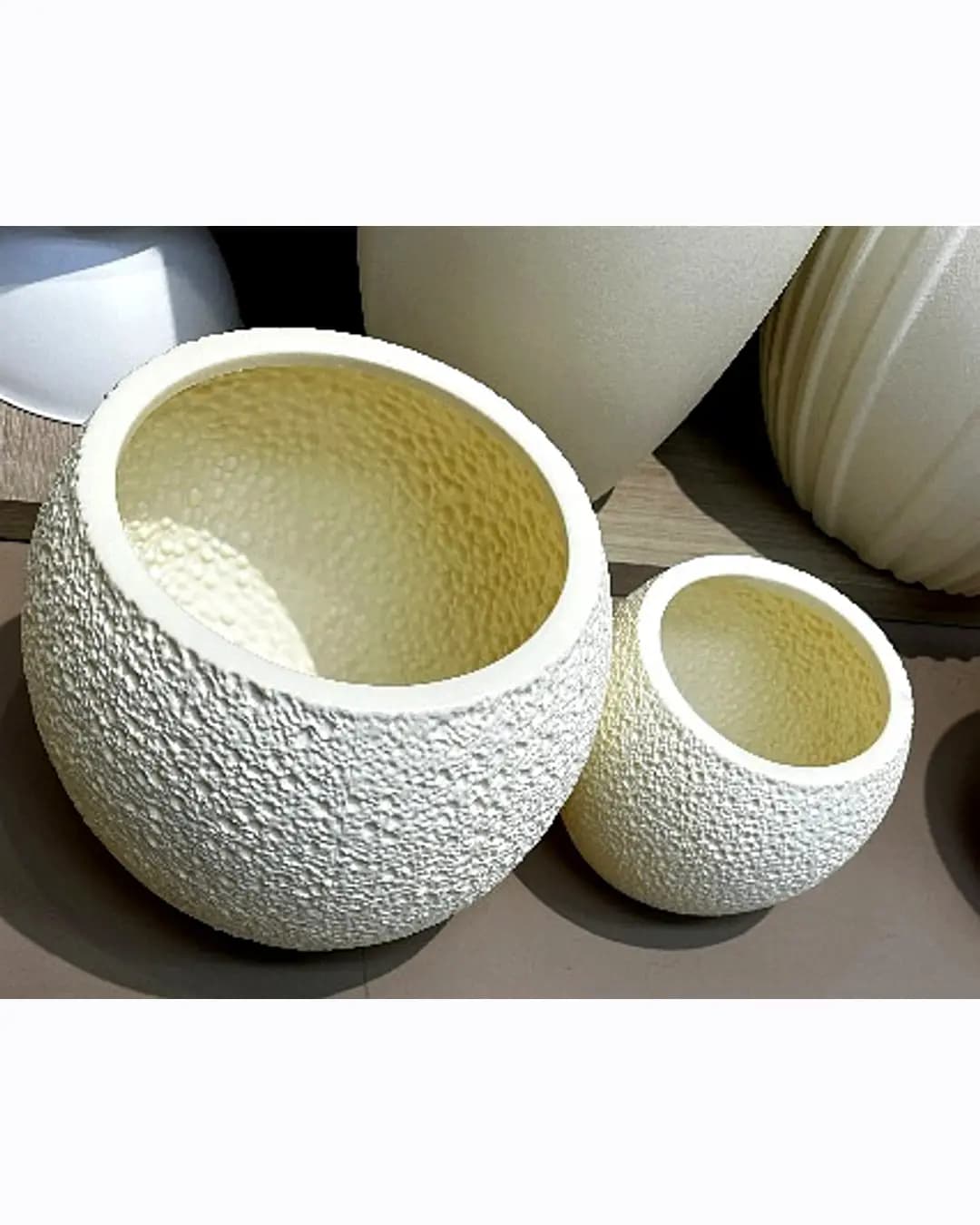 Textured Planter - Set of 2