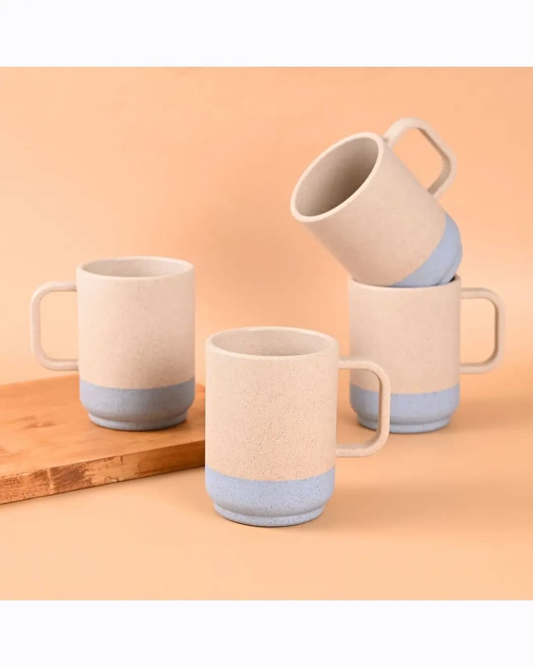 EHA Dual Java Coffee Mug – Set of 4 – 375ml
