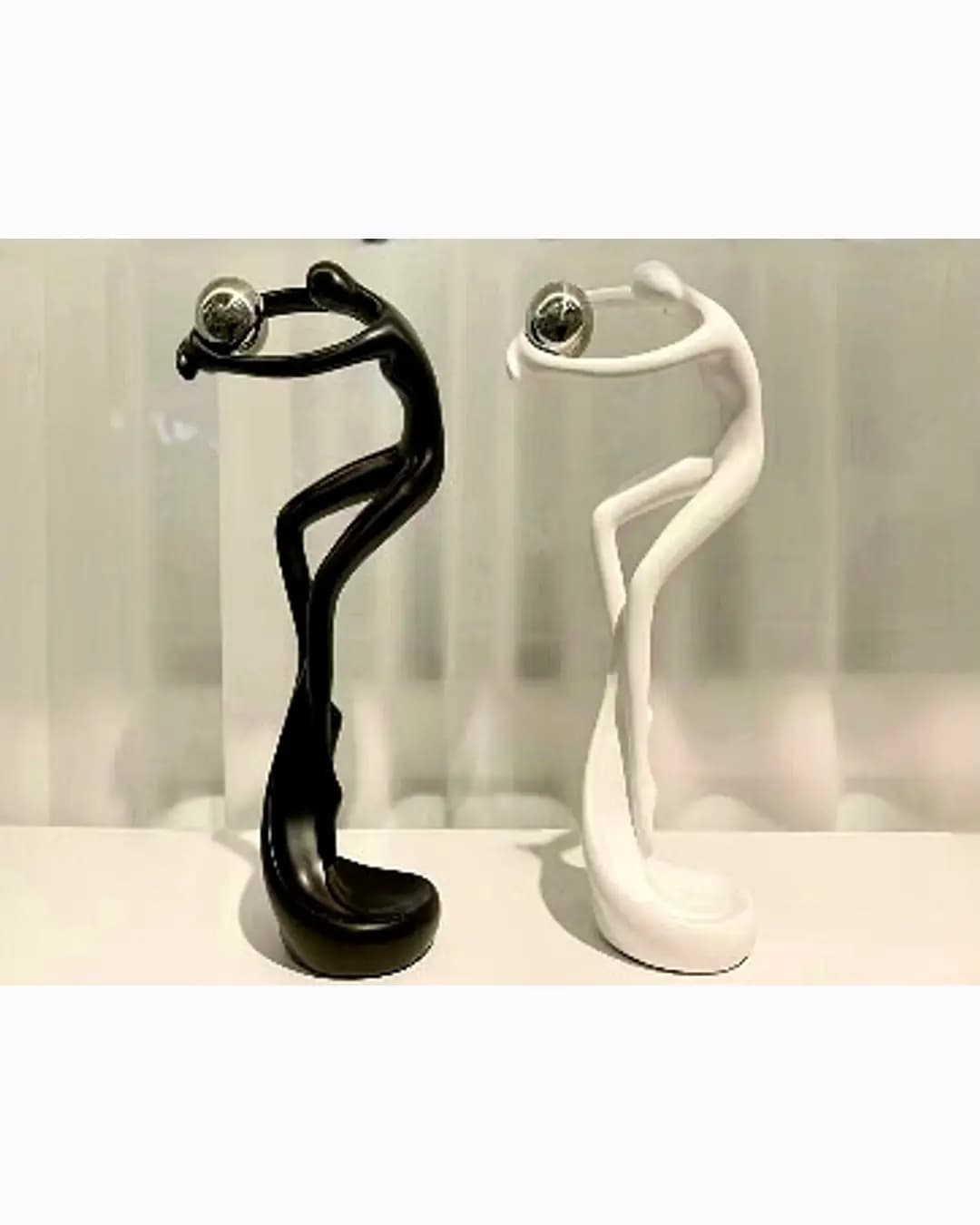 Abstract Figurine Pair