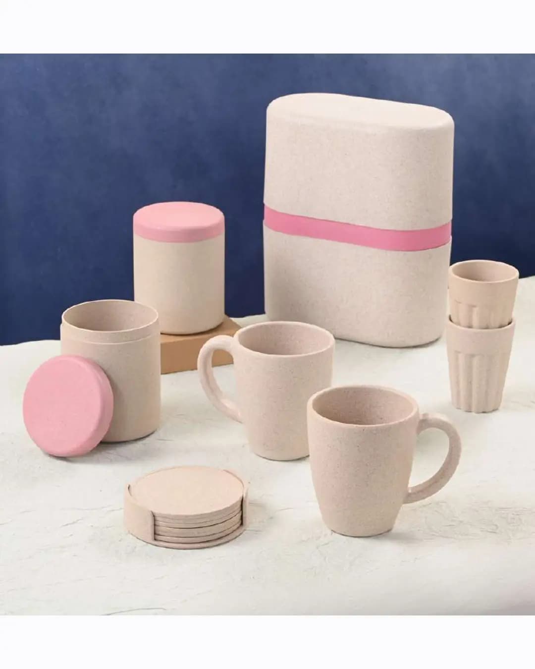 EHA Altus Gift Box AHHVL1 – 2 Canister Boxes, 2 Classic Mugs, 2 Chai Cups & Coasters