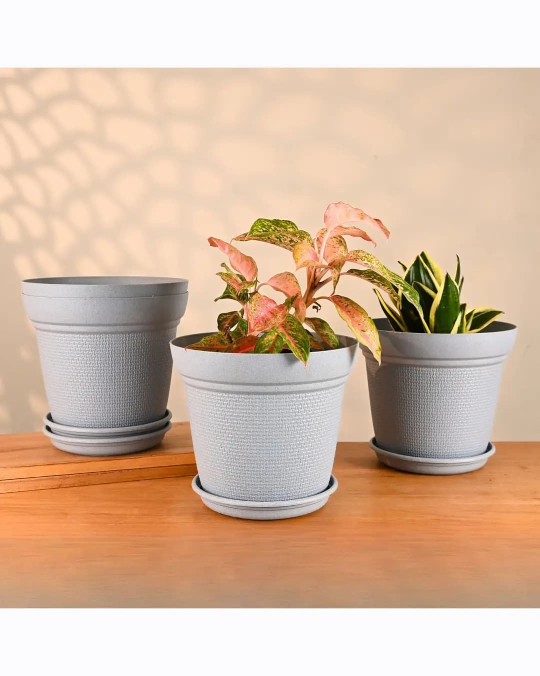 EHA Aura 10 Inch Planter set of 4