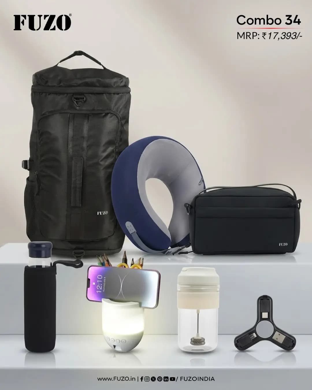 Fuzo Combo 34 (7in1) Brewster + Kollar + Slumber 2.0 + Infused + Stash + Explorer + Powerplay
