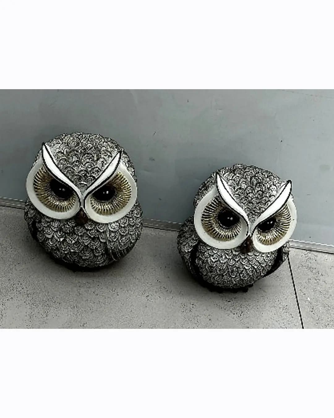 Owl Pair Showpiece