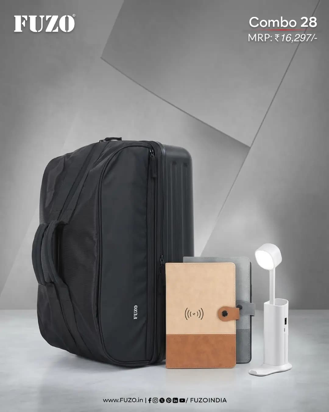 Fuzo Combo 28 (3in1) Commuter 3.0 + Quad + Nimble