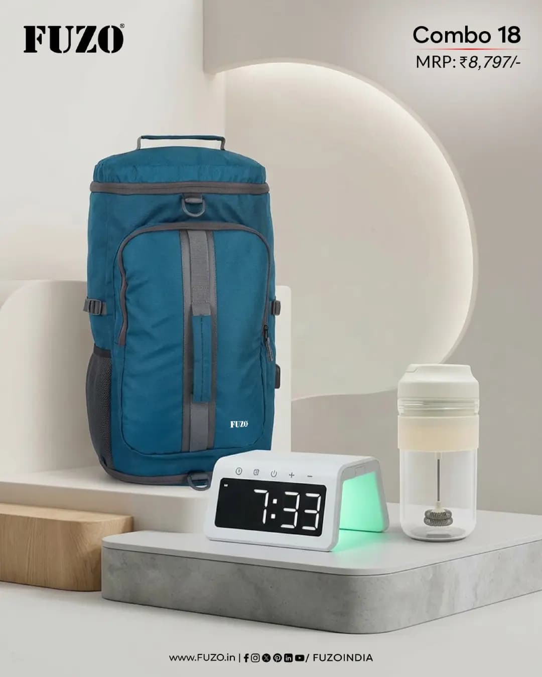 Fuzo Combo 18 (3in1) Brewster + Arch + Explorer
