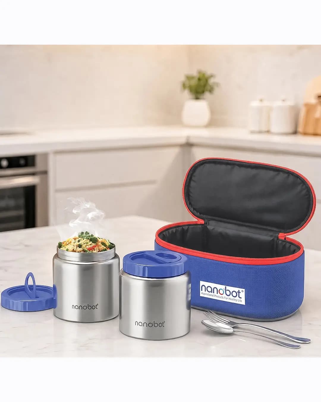 Nanobot Lunch Thermas Duo 450 Gift Set