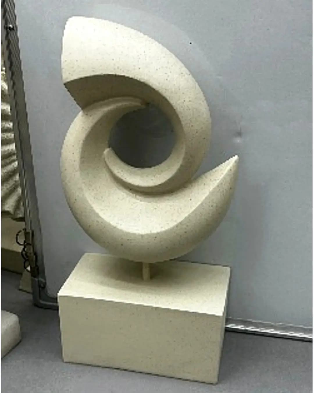 Abstract Spiral Sculpture