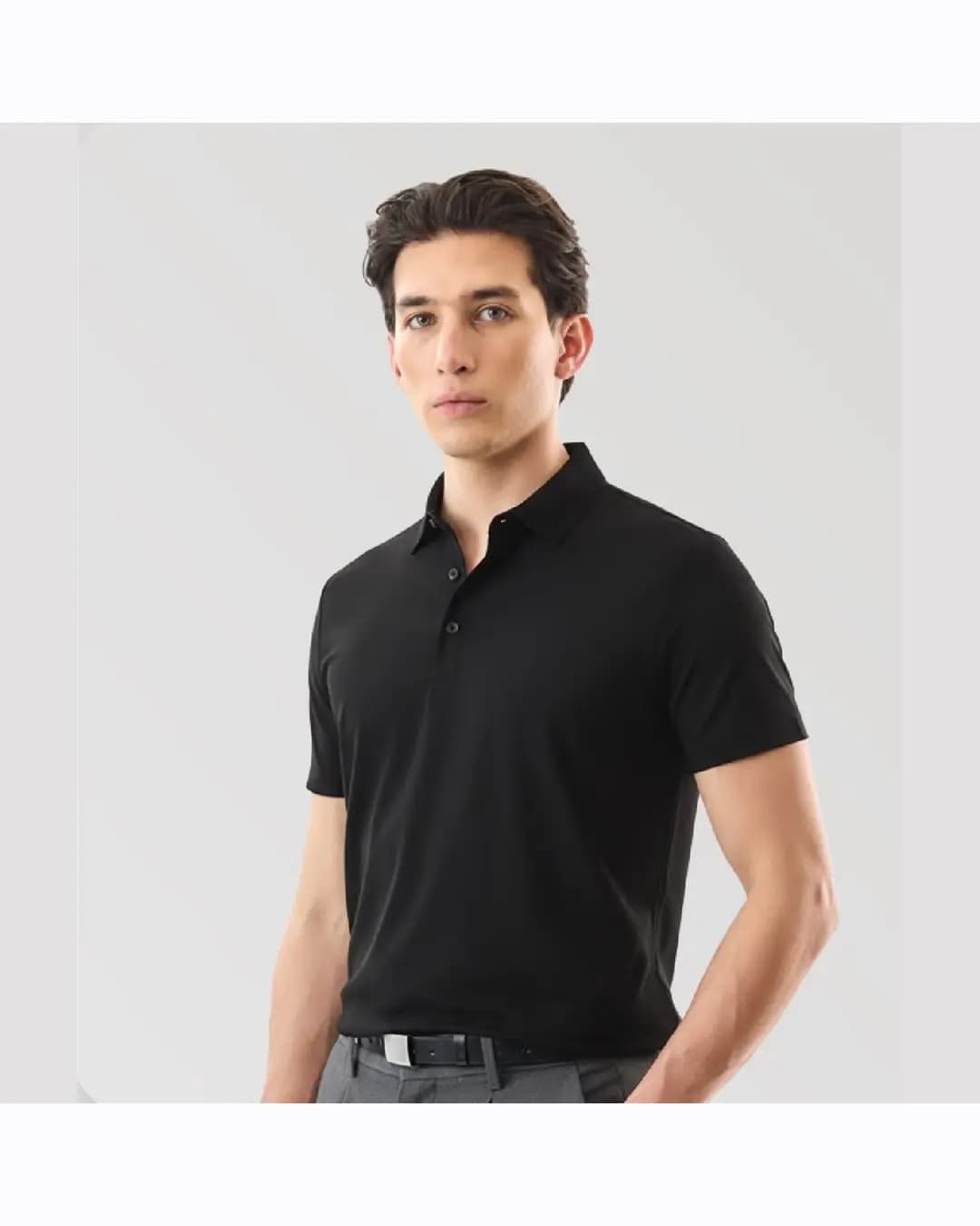 Snitch Solid Technical Stitchless Polo