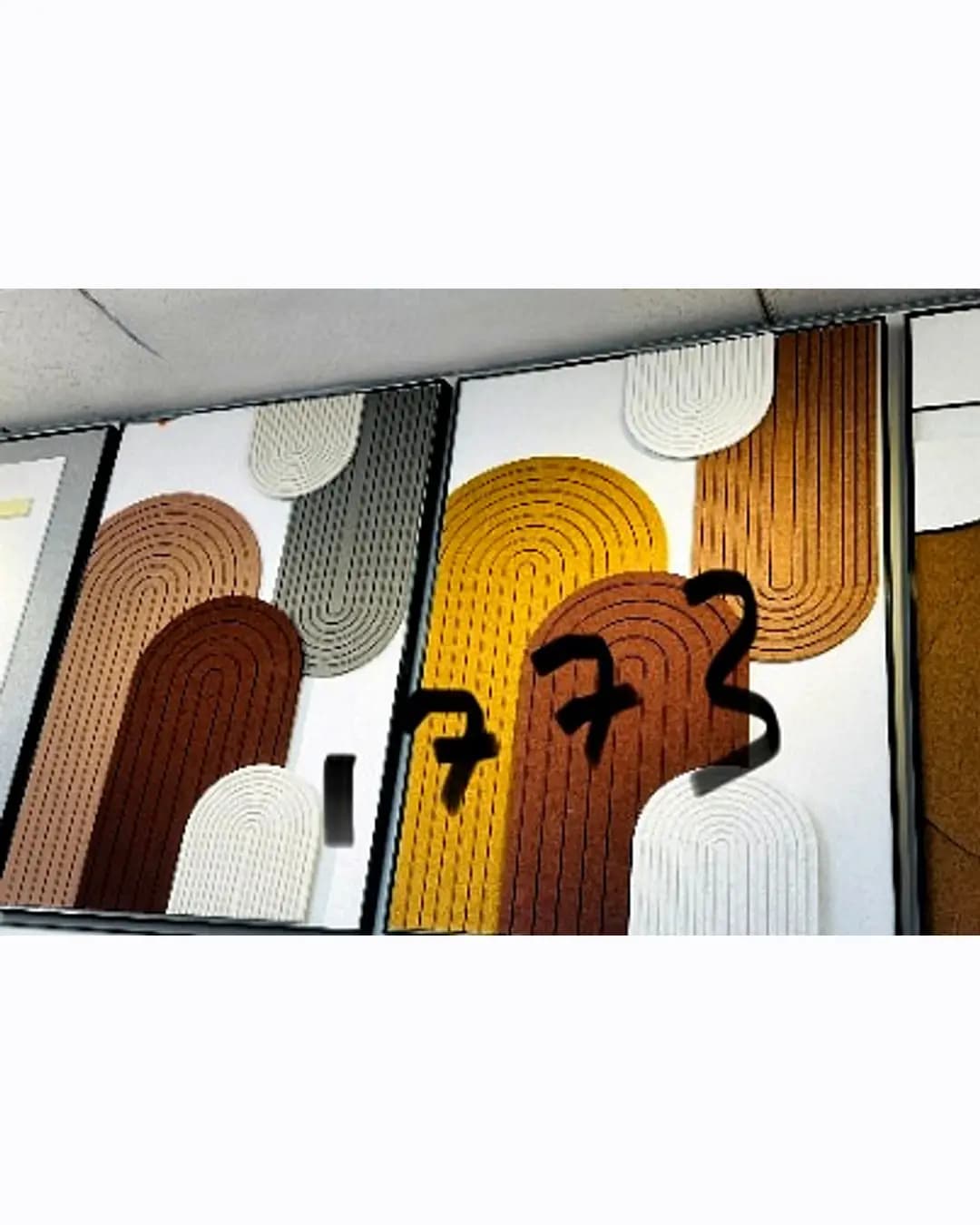 Abstract Wall Art Frame (MM-1773)