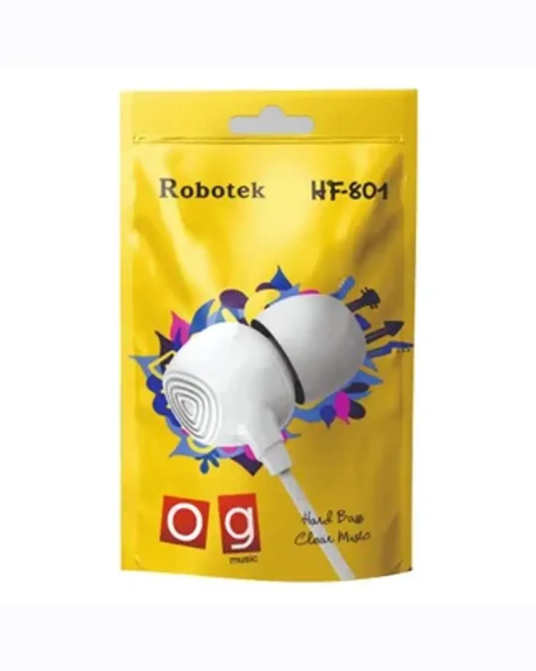 Robotek HF 801 Wired Earphone
