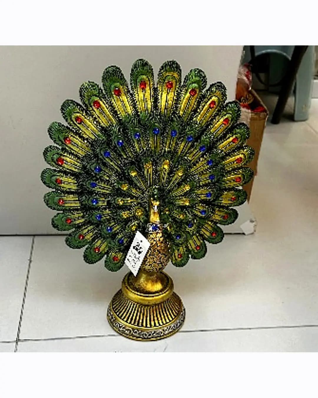 Peacock Showpiece - Fan Tail