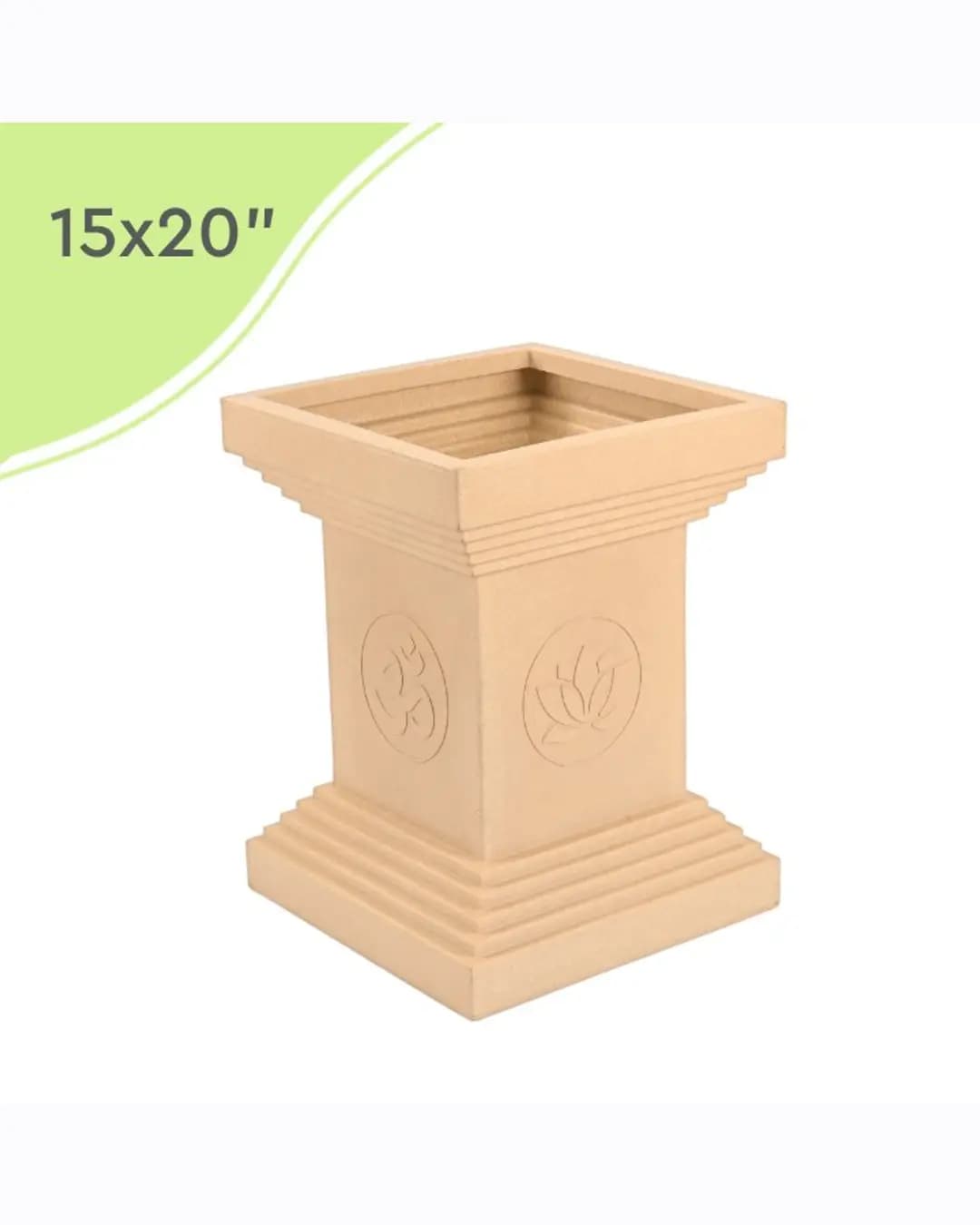 EHA Tulsi Planter 15×20″ (WxH)