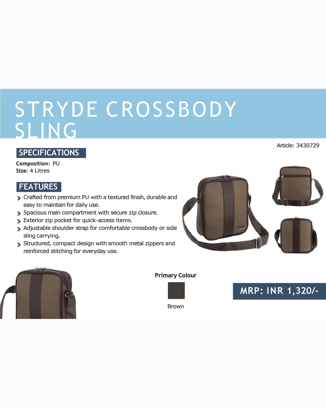 Hummel Stryde Crossbody Sling