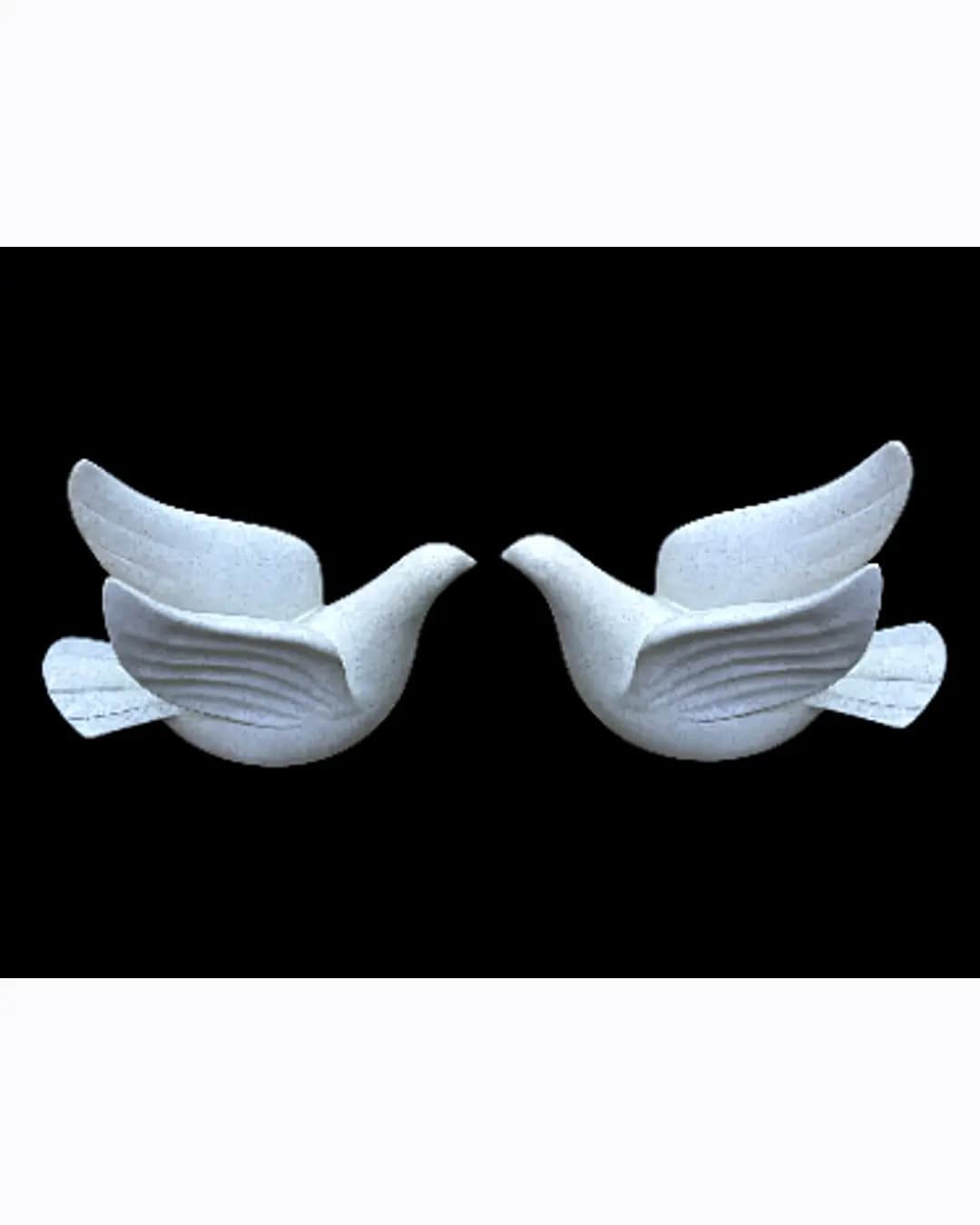 Dove Pair Showpiece (Combo with DHK-1565)