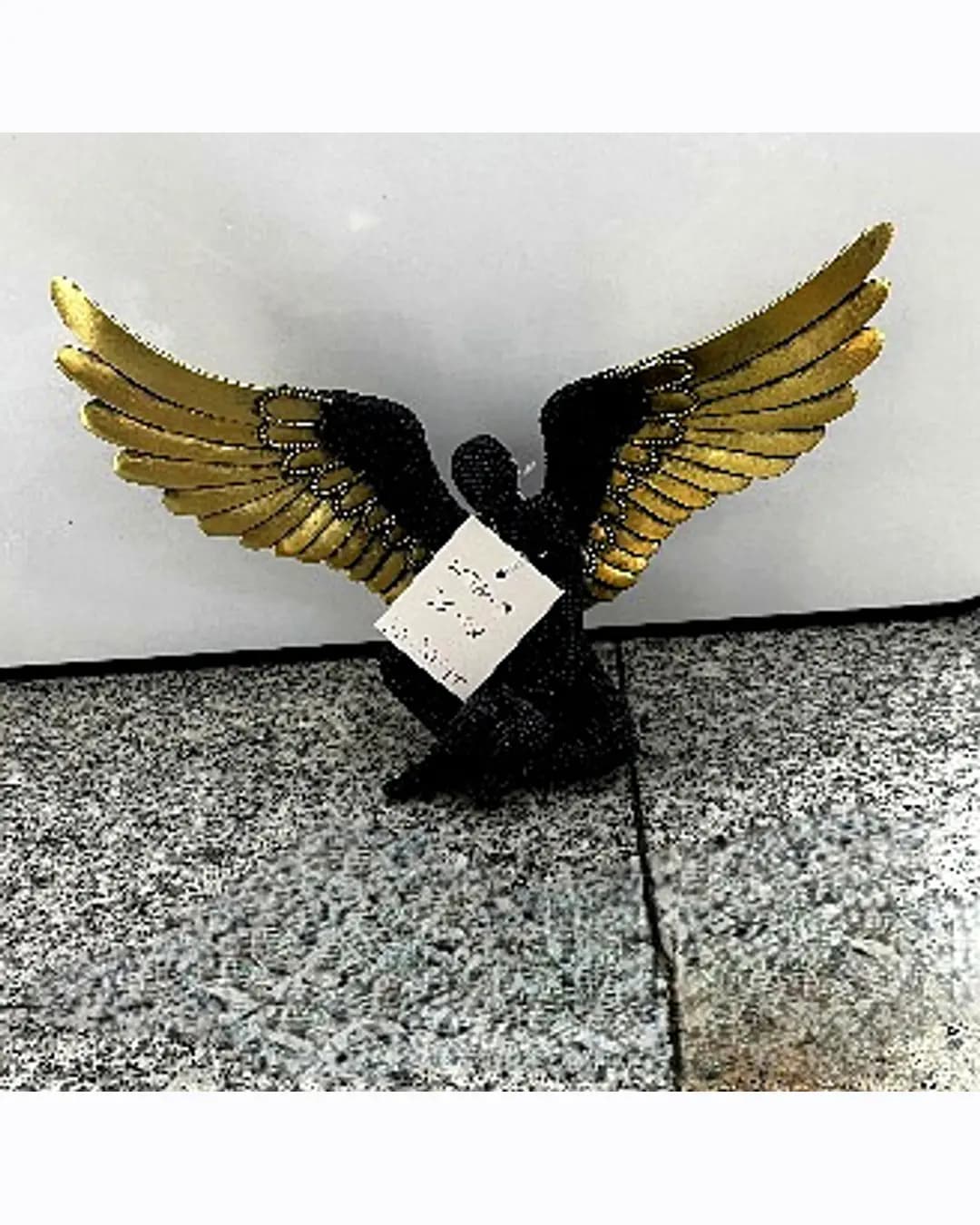 Golden Wings Sculpture