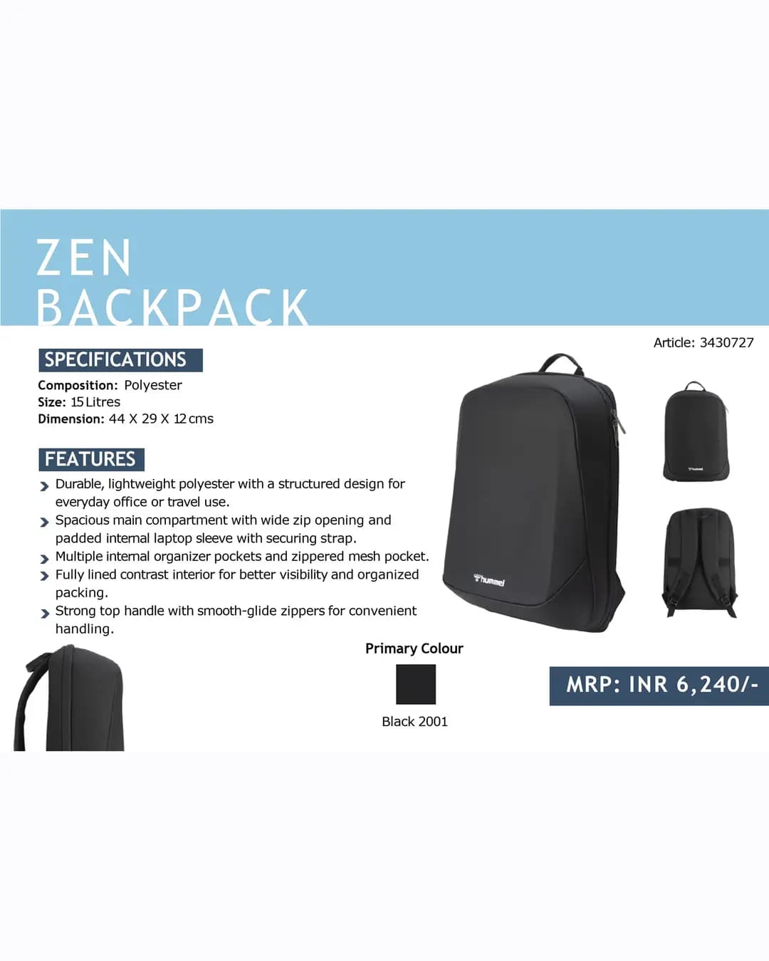 Hummel Zen Backpack