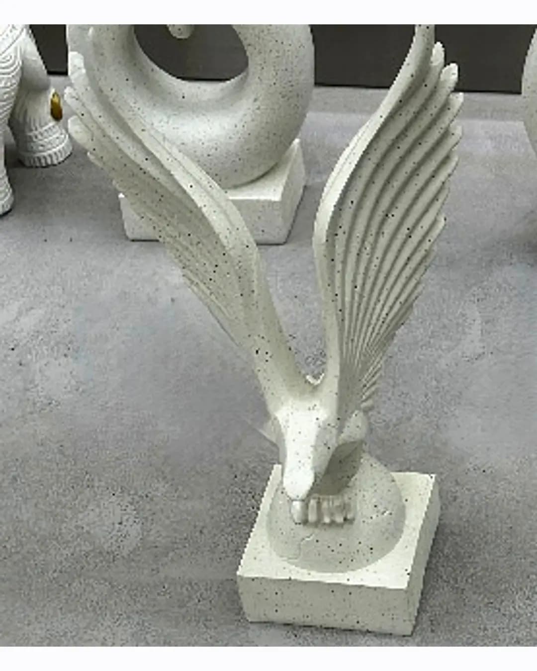 Eagle Sculpture - White