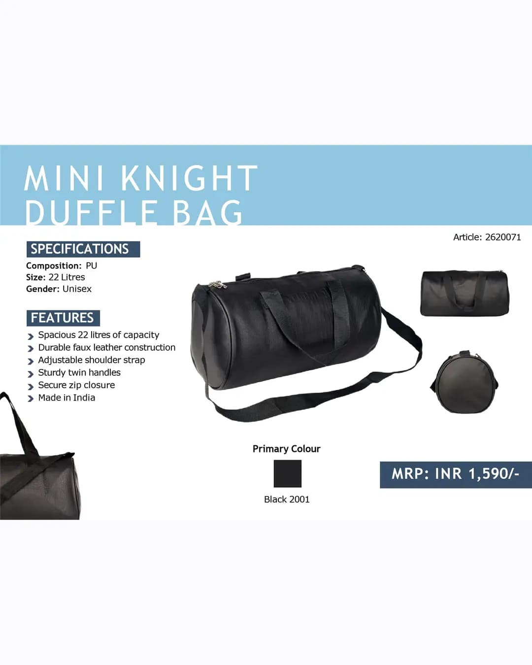 Hummel Mini Knight Duffle Bag