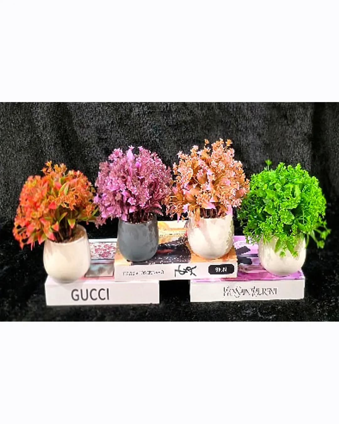 Pot with Artificial Flower (MLB-5)