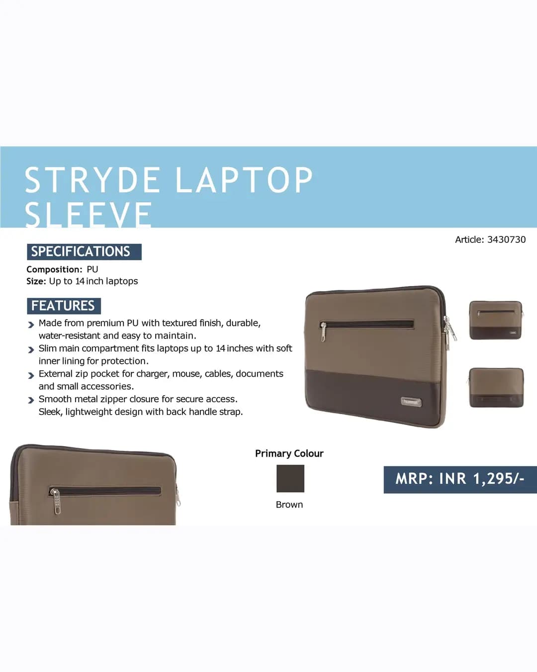Hummel Stryde Laptop Sleeve