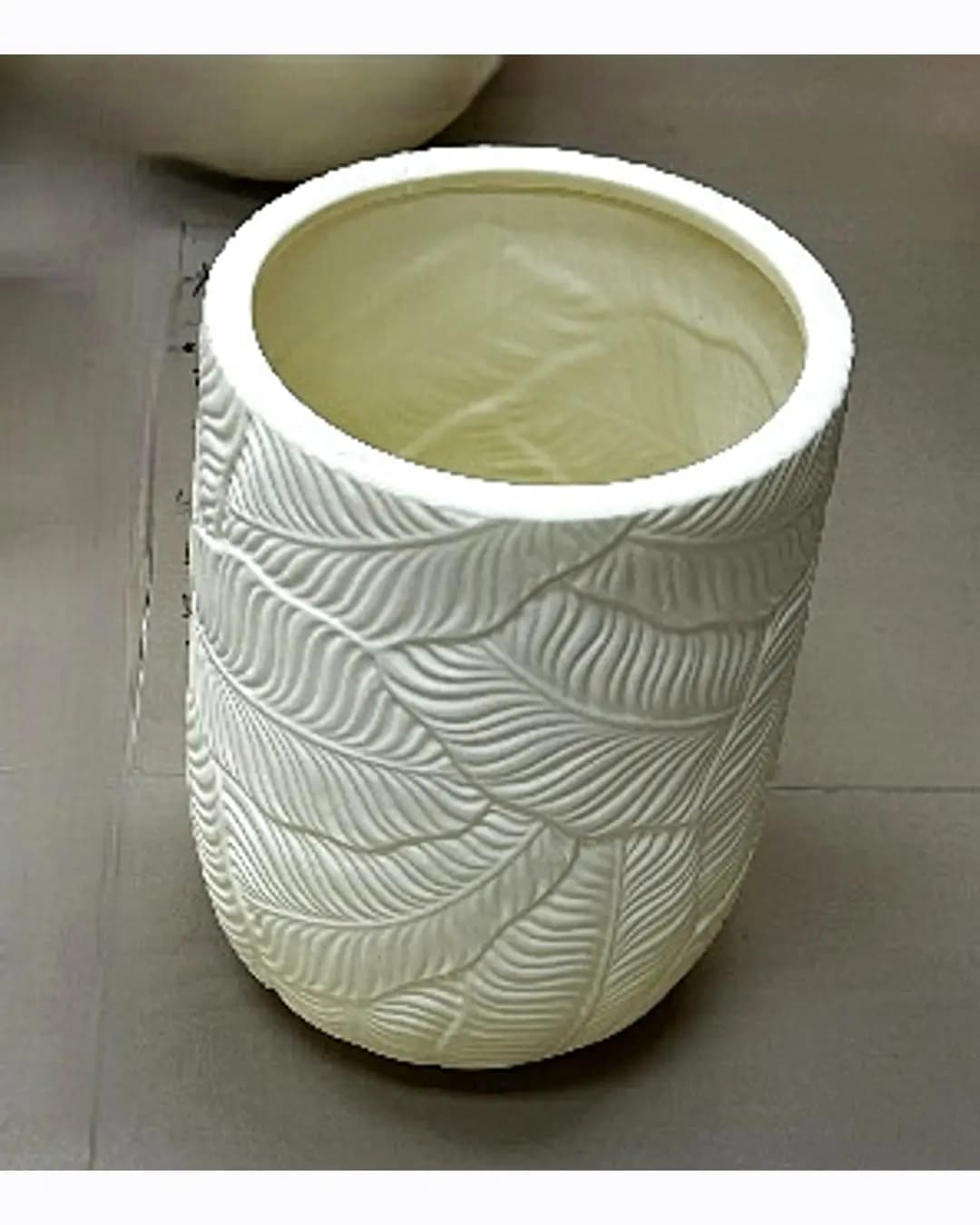 Leaf Embossed Planter