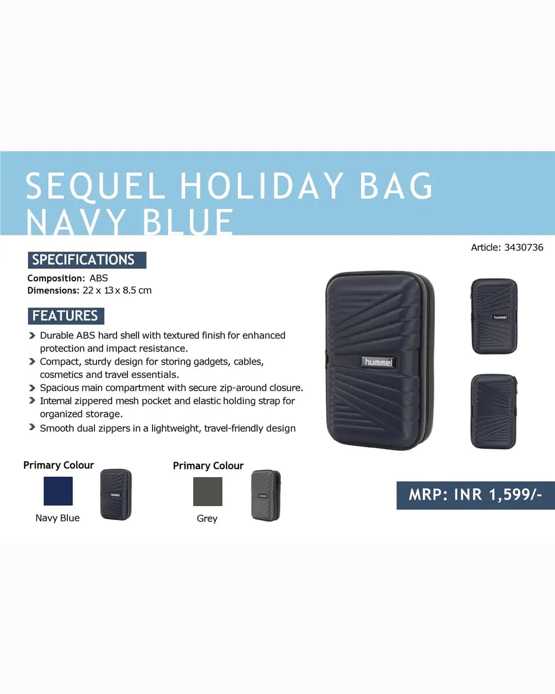 Hummel Sequel Holiday Bag