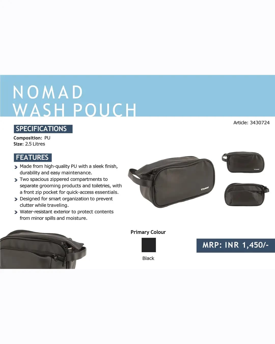 Hummel Nomad Wash Pouch