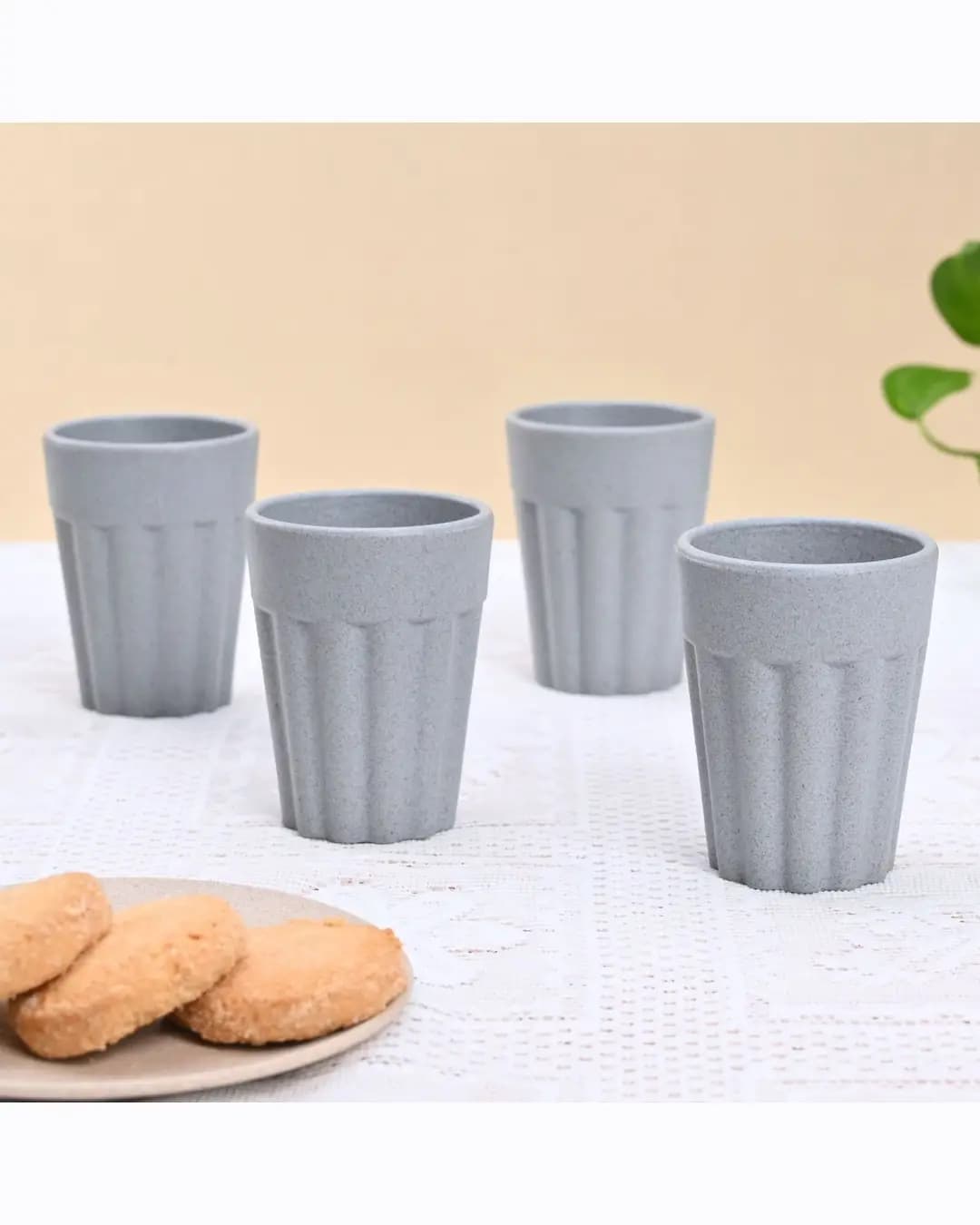 EHA Cutting Chai Cups – Set of 4 – 100 ml