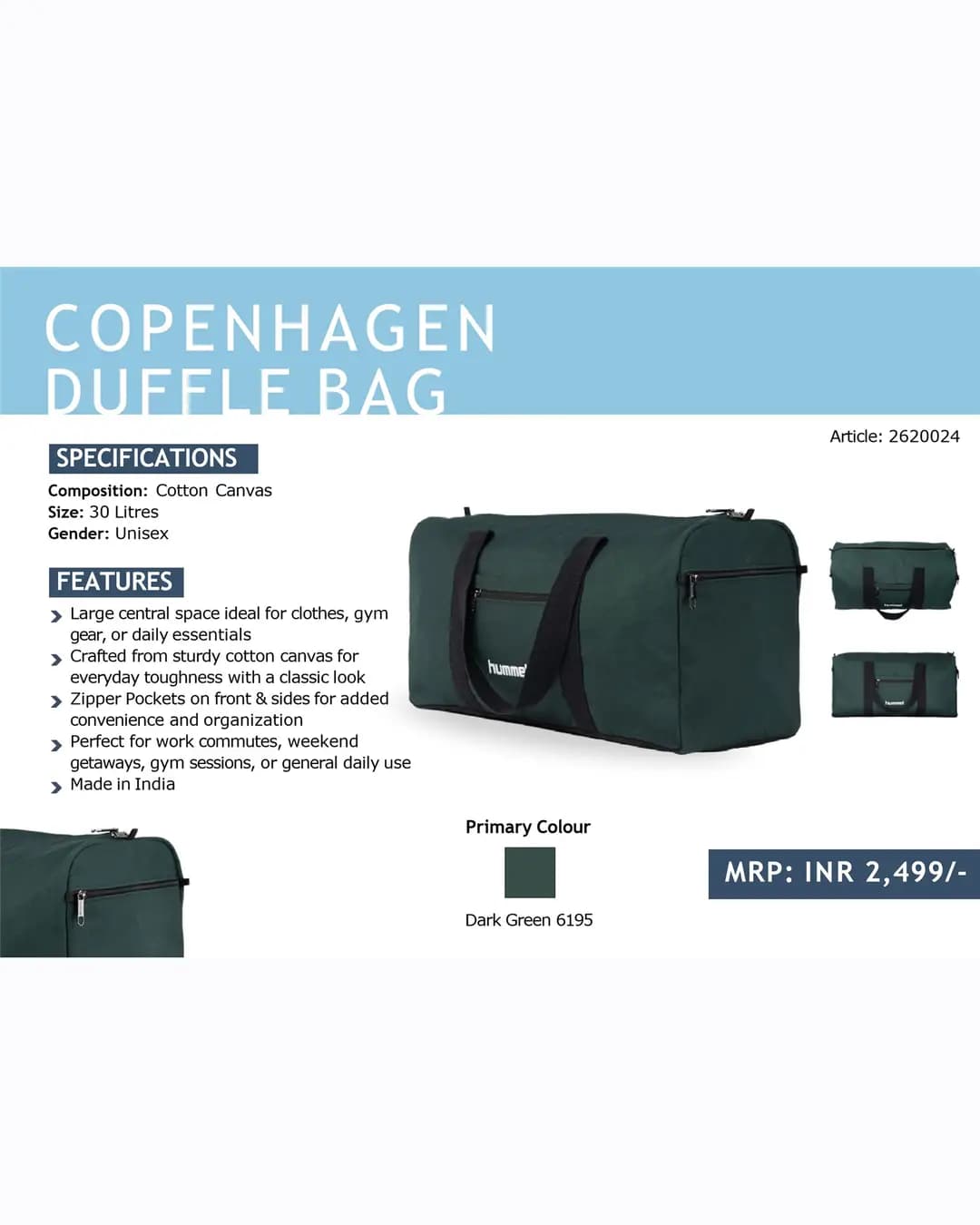 Hummel Copenhagen Duffle Bag