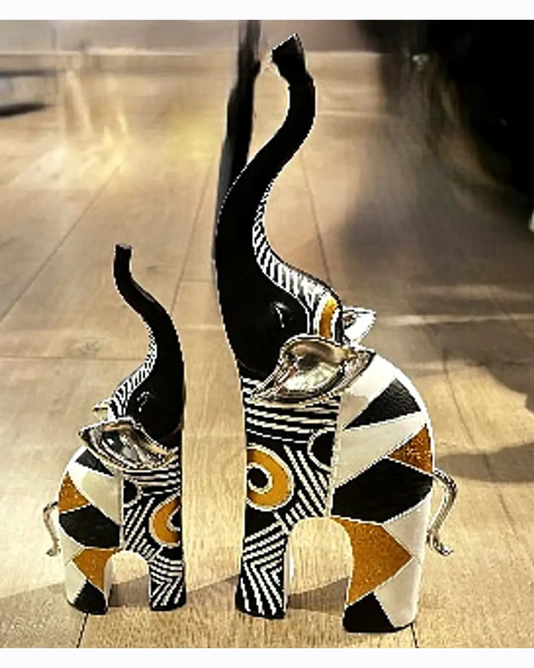Abstract Elephant Pair (MM-1683)
